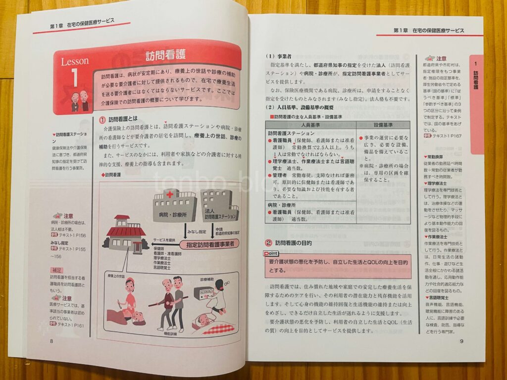 ユーキャンのケアマネ講座の口コミで高評価のテキスト